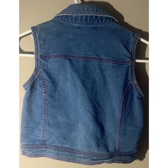 U. S. POLO ASSN. Since 1890 Girls Denim Vest Sz 8/10 - Picture 4 of 4